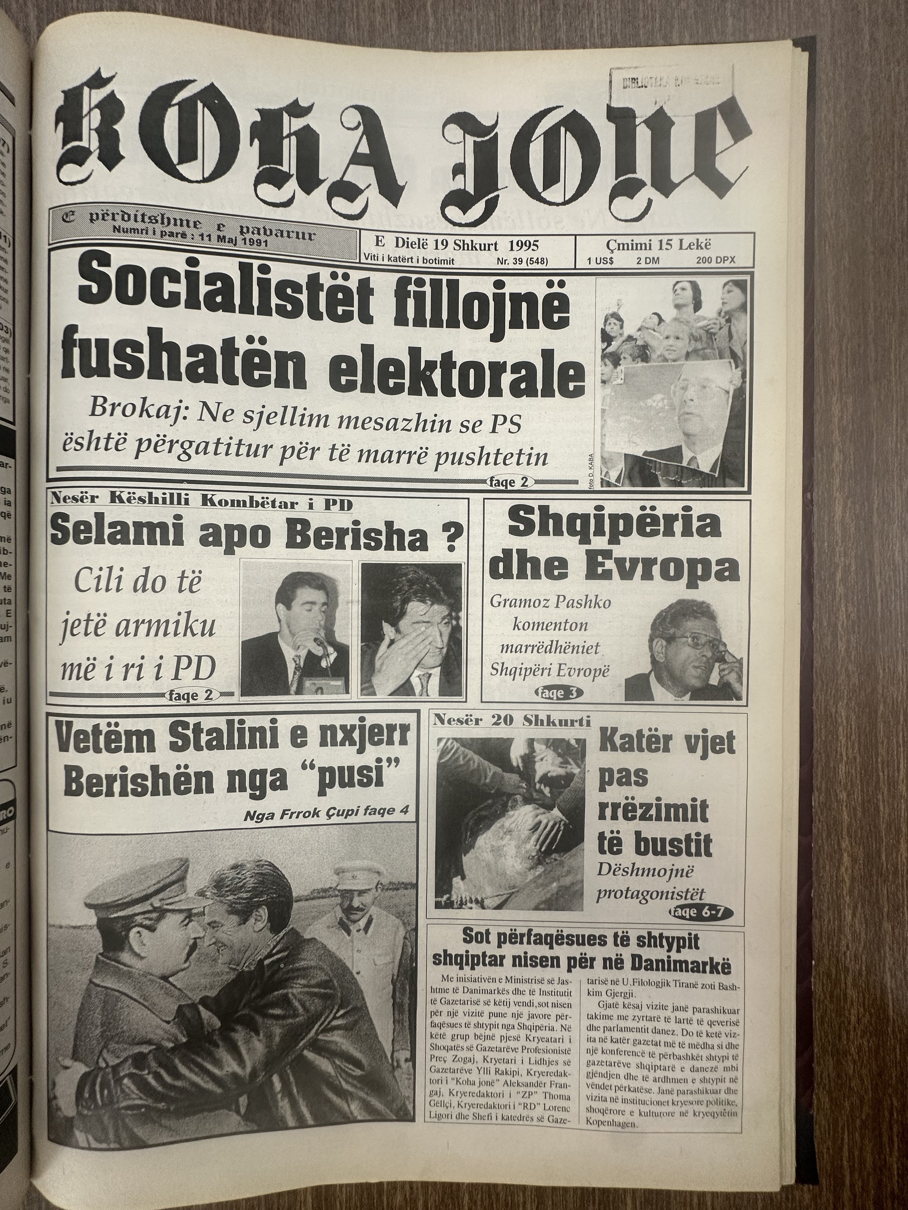 Koha Jonë 1995-02-19
